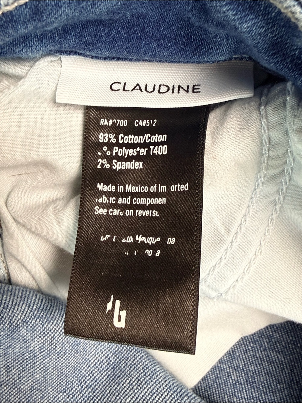 PAIGE Claudine High Rise Crop Flare Raw Hem Jeans Medium Wash Size 26 - Picture 9 of 9